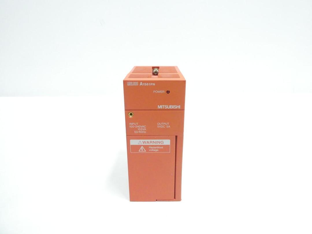 MITSUBISHI A1S61PN POWER SUPPLY 100-240V-AC 5A AMP 5V-DC