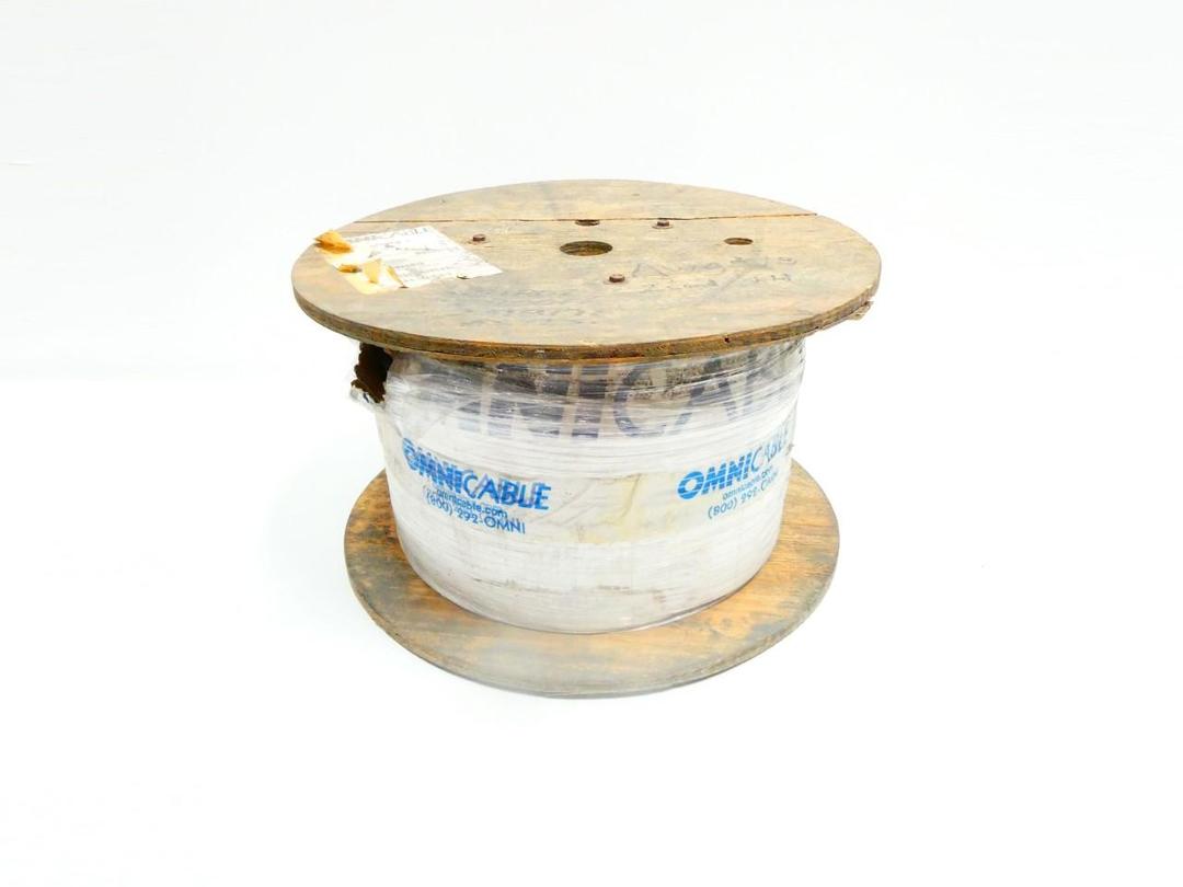 OMNICABLE A21802 WIRE 2C 18AWG 1000FT 600V-AC