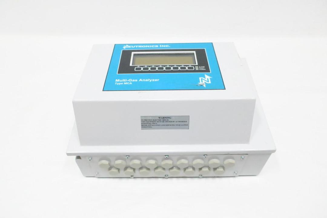 NEUTRONICS TYPE MCA MULTI-GAS ANALYZER MCU3 120V-AC