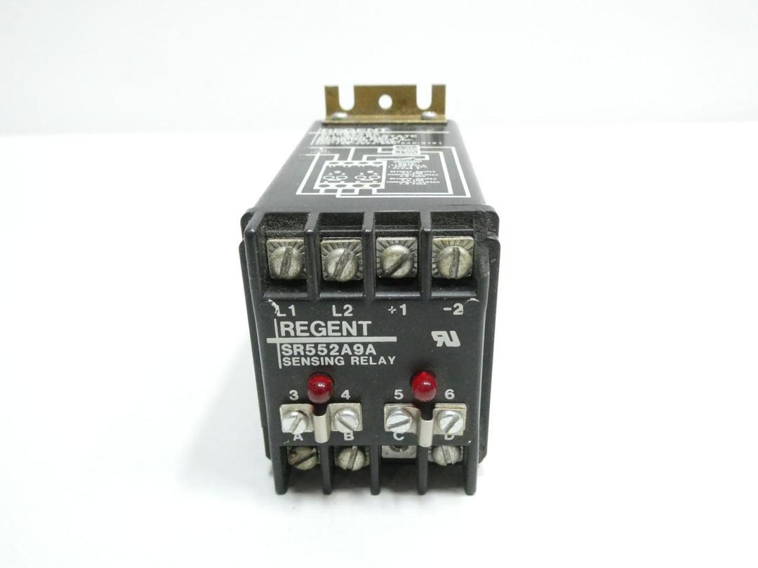 REGENTS SR552A9A SOLID STATE SENSING RELAY 120V-AC