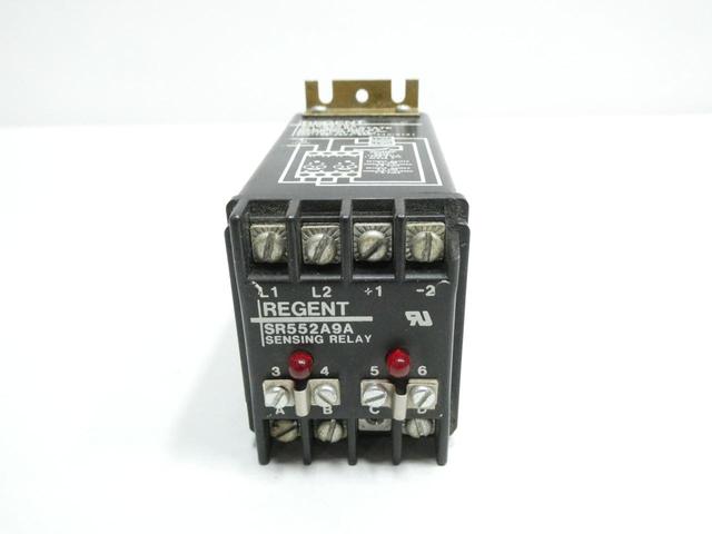 REGENTS SR552A9A SOLID STATE SENSING RELAY 120V-AC