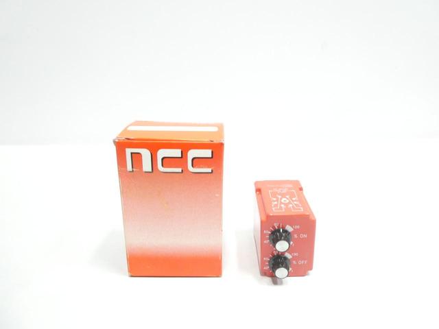 NCC CKK-3600-461 SOLID STATE TIMER 120V-AC