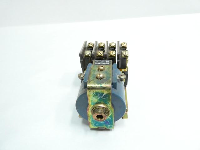SYLVANIA 4U4-1 7304 TYPE PM DC RELAY 120V-DC