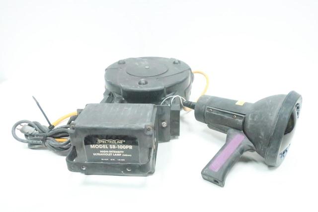 SPECTRONICS SB-100PR SPECTROLINE HIGH-INTENSITY ULTRAVIOLET LAMP 120V-AC