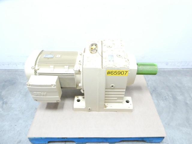 SEW EURODRIVE R147 DRN180L4/RI GEARMOTOR 59RPM 3PH 30HP 330/575V-AC