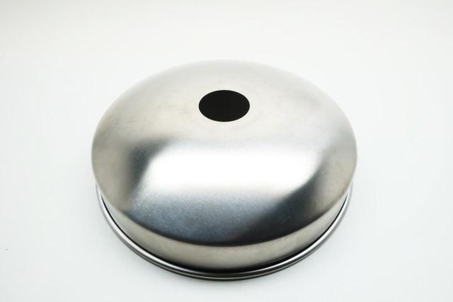 BRADLEY 187-053GR EYEWASH BOWL RECEPTOR WITH HOLE STAINLESS