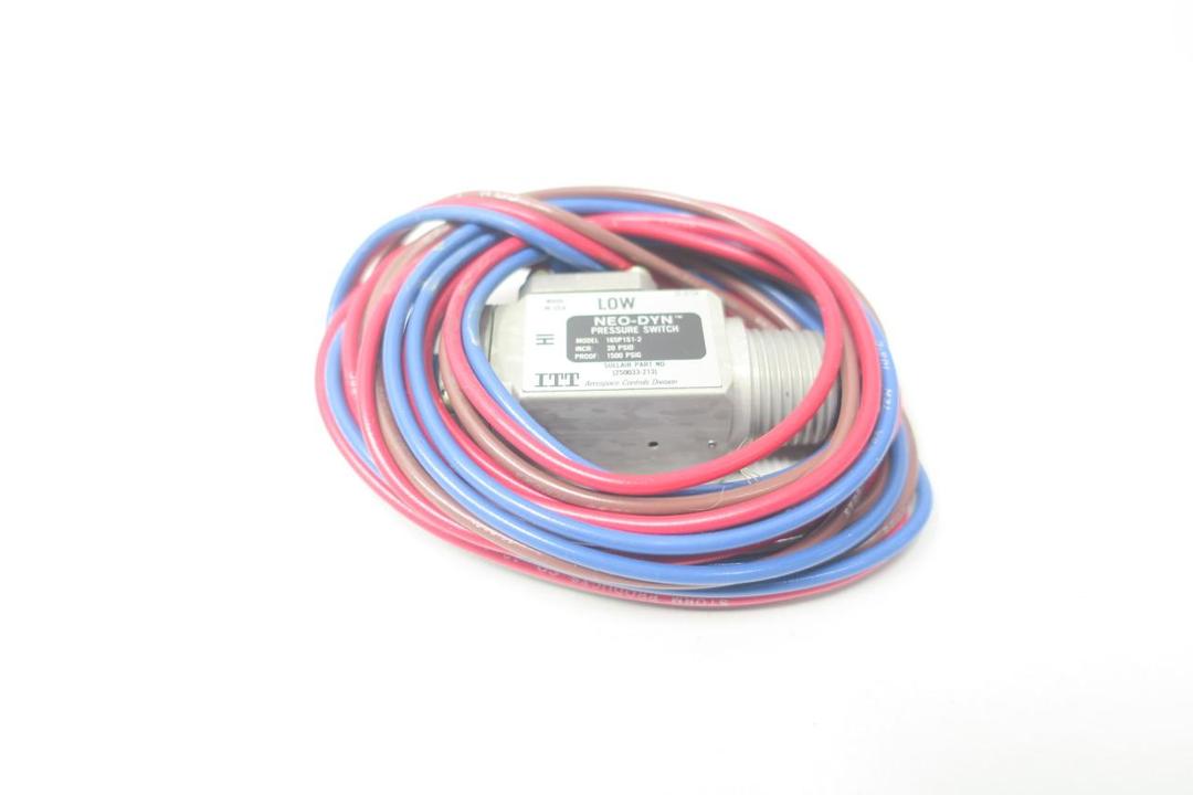 ITT 165P1S1-2 PRESSURE SWITCH 1/8IN 20PSI