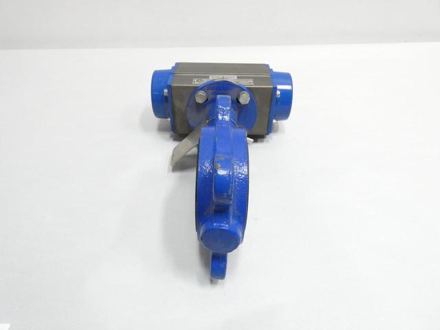 ABZ API609 PNEUMATIC STAINLESS WAFER BUTTERFLY VALVE 250 3IN