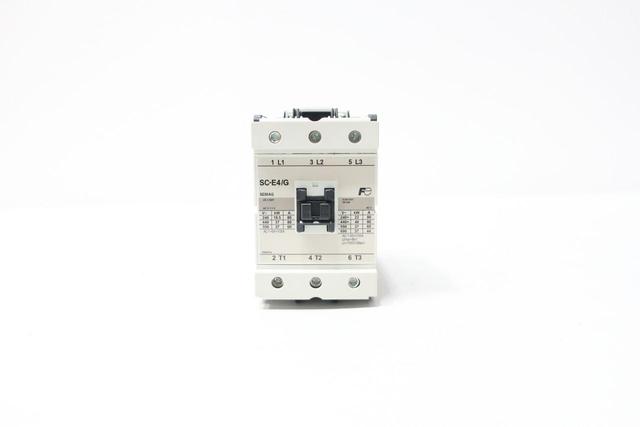 FUJI ELECTRIC SC-E4/G MAGNETIC CONTACTOR 24V-DC 80A AMP 40KW
