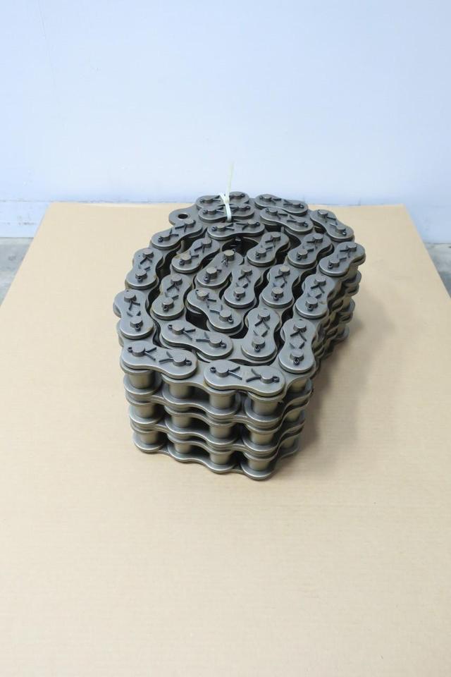 TSUBAKI 200-3CB TRIPLE STRAND COTTER PIN ROLLER CHAIN 10FT 2-1/2IN