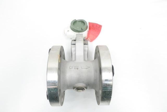 YOKOGAWA YF108-NNNA3A-S3S3-E/FMF/HPT YEWFLO STAINLESS VORTEX FLOW METER 3IN 600