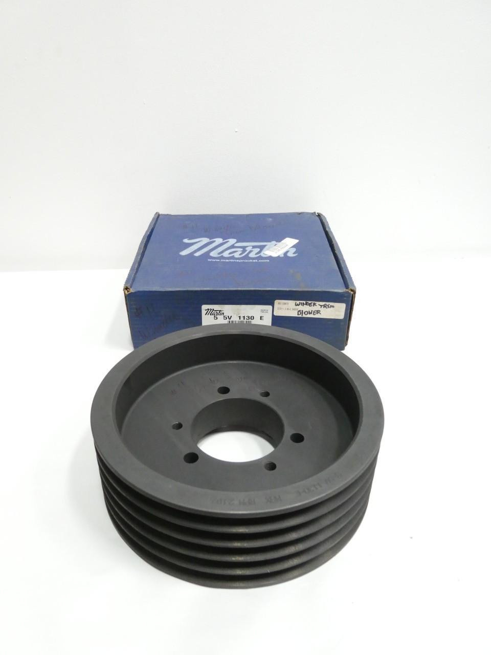 MARTIN 5/5V1130E 5 GROOVE V-BELT SHEAVE 3-3/4IN