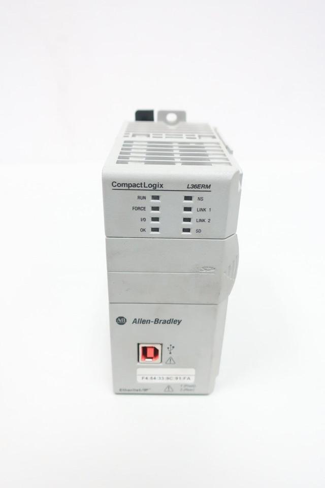 ALLEN BRADLEY 1769-L36ERM COMPACTLOGIX 3MB MOTION CONTROLLER MODULE SER A