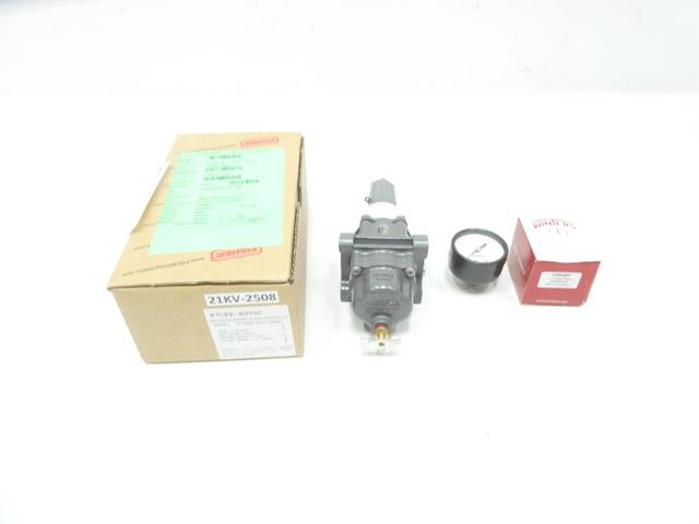 FISHER 67CFR-600SC PNEUMATIC REGULATOR 1/4IN NPT 250PSI 0-60PSI