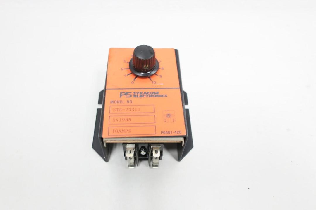 PS SYRACUSE STR-20311 TIME DELAY RELAY
