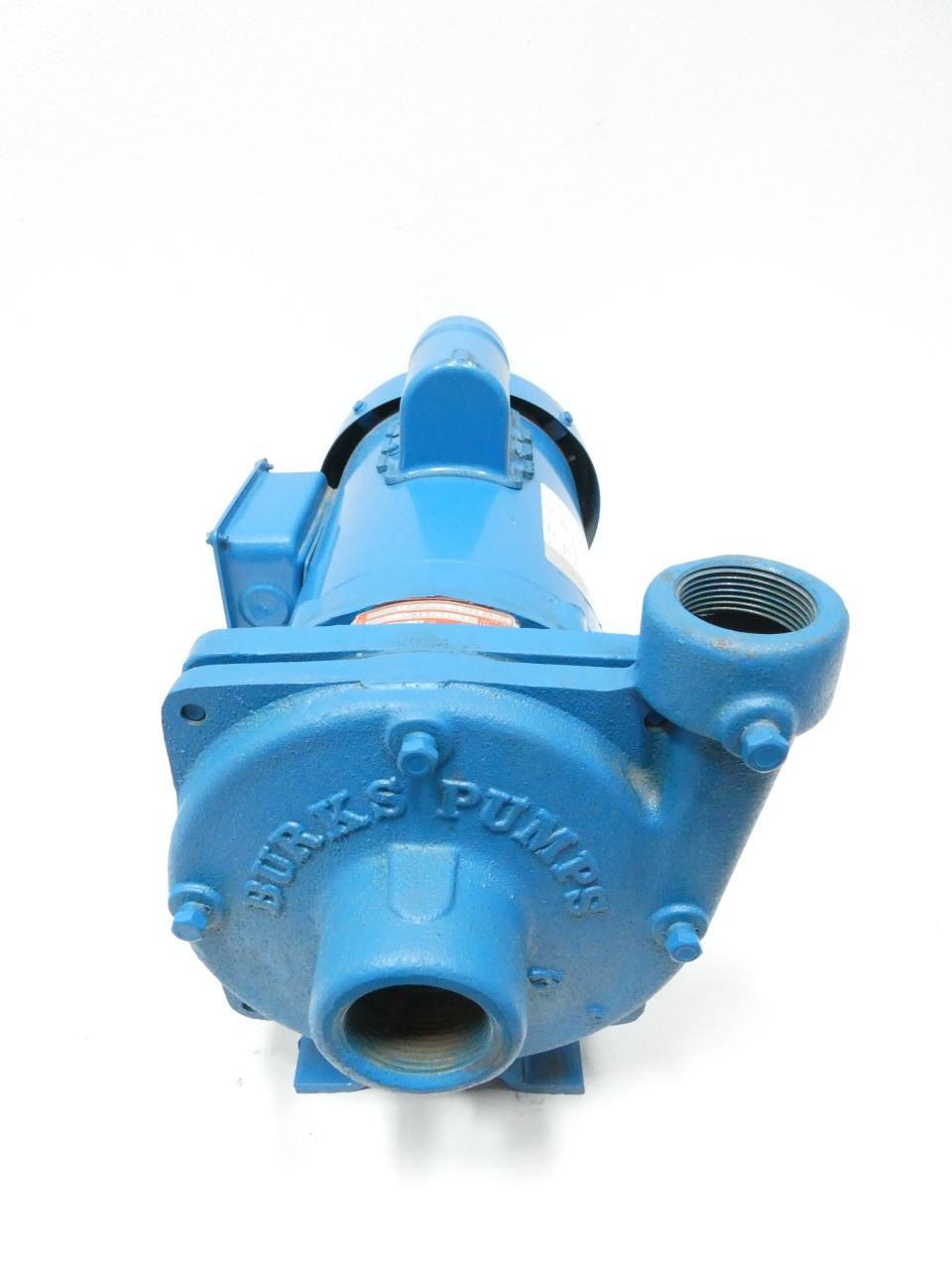 BURKS T20G6-1-1/4MV-SP H25DF00061556 CENTRIFUGAL PUMP 2HP 115/230V-AC