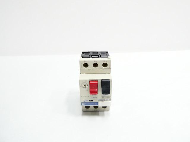 TELEMECANIQUE GV2-M07 MANUAL STARTER 1.6-2.5A AMP 1HP