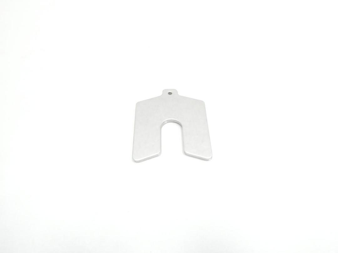 BOX OF 5 PRECISION BRAND 42350 STAINLESS SLOTTED SHIM 3X3IN .050 7/8IN