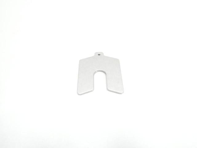 BOX OF 5 PRECISION BRAND 42350 STAINLESS SLOTTED SHIM 3X3IN .050 7/8IN