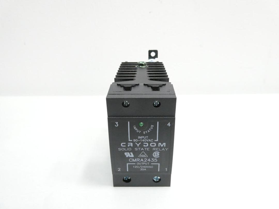 CRYDOM CMRA2435 SOLID STATE RELAY 90-140V-AC 35A AMP 120/240V-AC