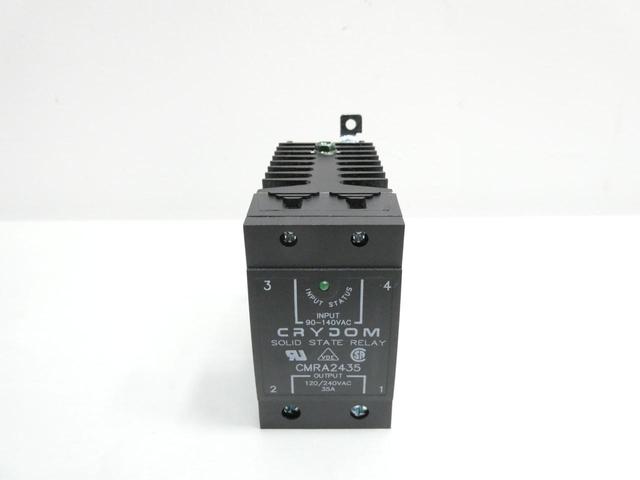 CRYDOM CMRA2435 SOLID STATE RELAY 90-140V-AC 35A AMP 120/240V-AC