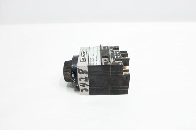 AGASTAT 7012PC TIME DELAY RELAY 1.5-15SEC 125V-DC