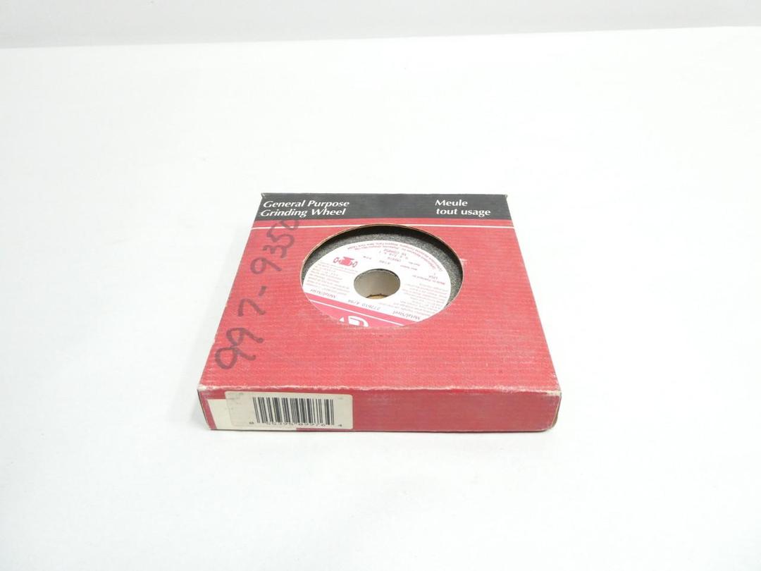 CARBORUNDUM 09976 GRINDING WHEEL 3/4IN 6IN 36 COARSE 1IN