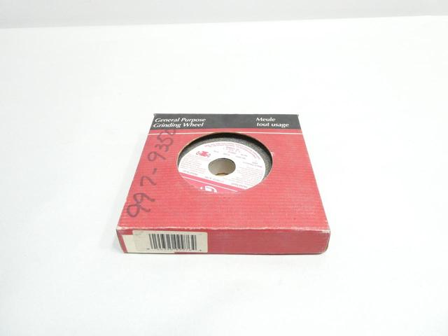 CARBORUNDUM 09976 GRINDING WHEEL 3/4IN 6IN 36 COARSE 1IN
