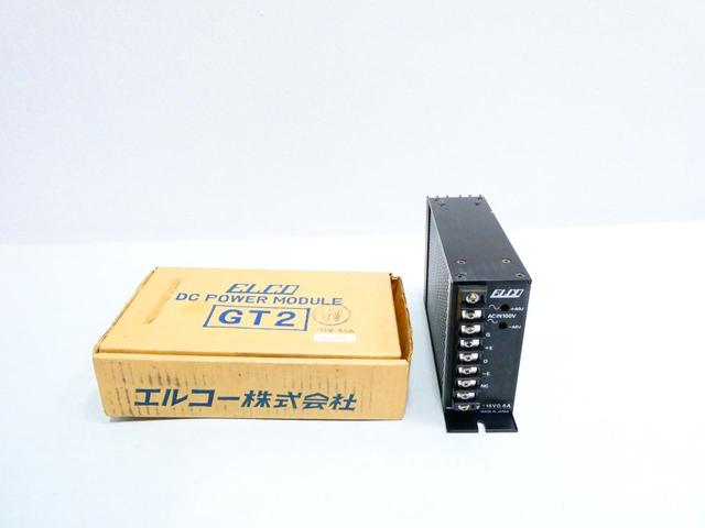 ELCO GT2W POWER SUPPLY 100V-AC 0.6A AMP 15V-DC