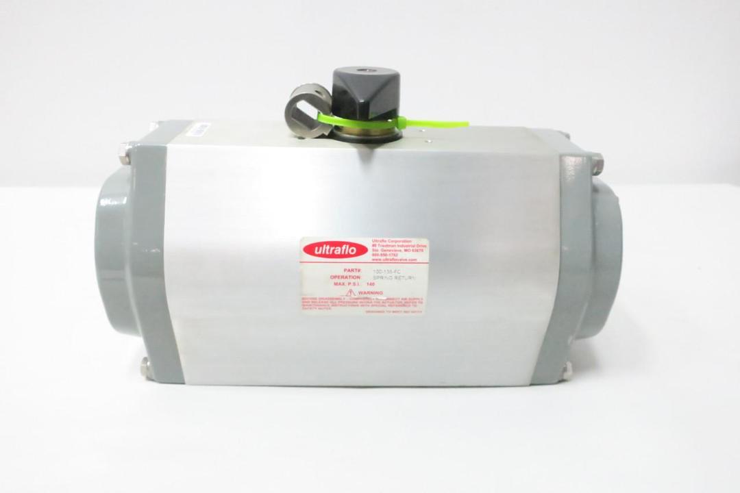 ULTRAFLO 100-135-FC PNEUMATIC VALVE ACTUATOR 140PSI