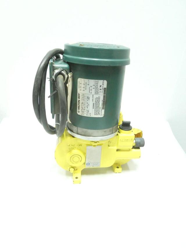 LMI MILTON ROY RA101715A1SESEM2NN METERING PUMP 18.1GPH 350PSI