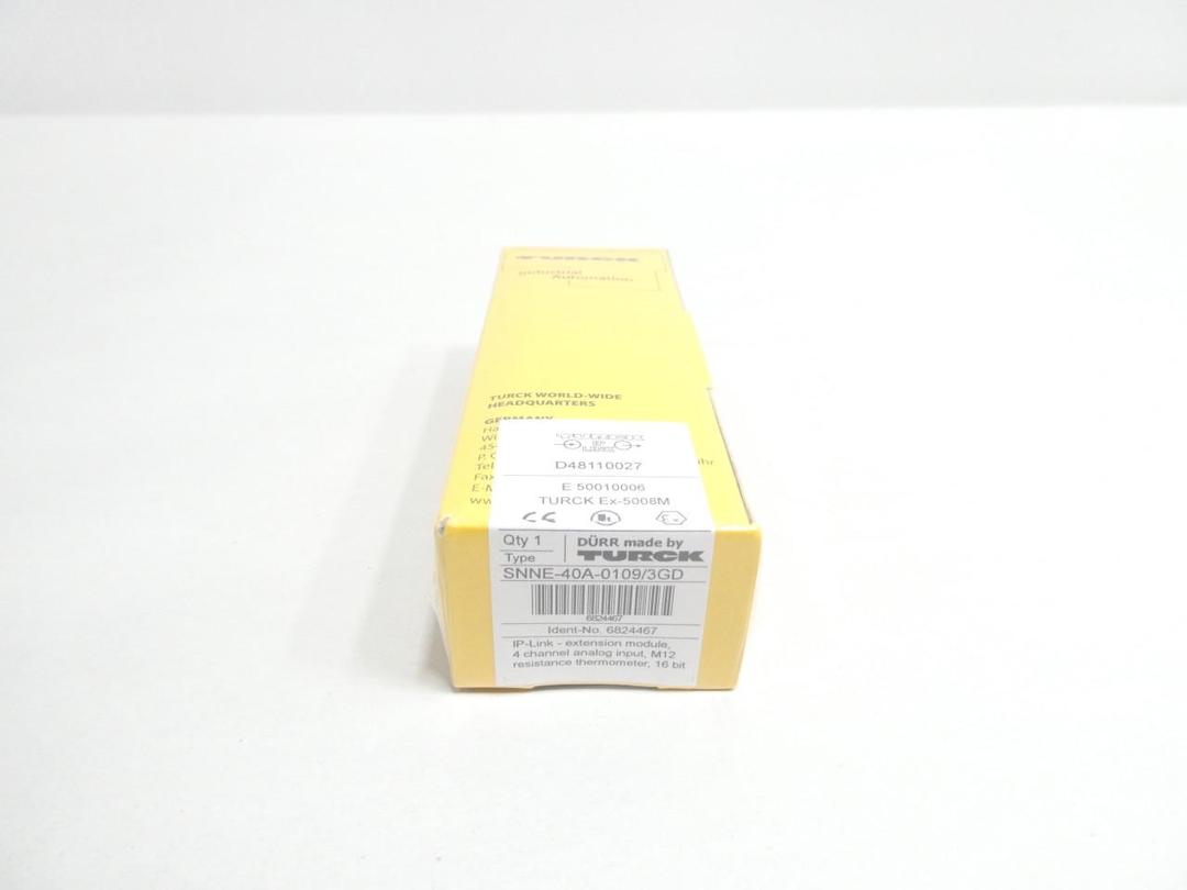 TURCK SNNE-40A-0109/3GD IP-LINK EXTENSION MODULE