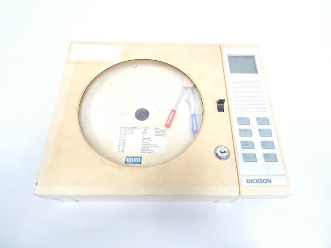 DICKSON THDX TEMPERATURE & HUMIDITY CHART RECORDER