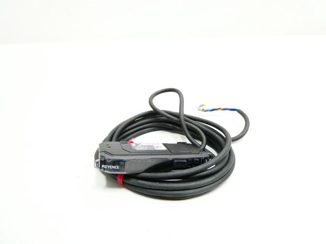 KEYENCE FS-N11P FIBER OPTIC SENSOR 12-24V-DC