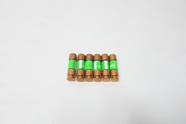 BOX OF 6 COOPER BUSSMANN FRN-R-20 FUSETRON FUSE RK5 20A AMP 250V-AC 125V-DC