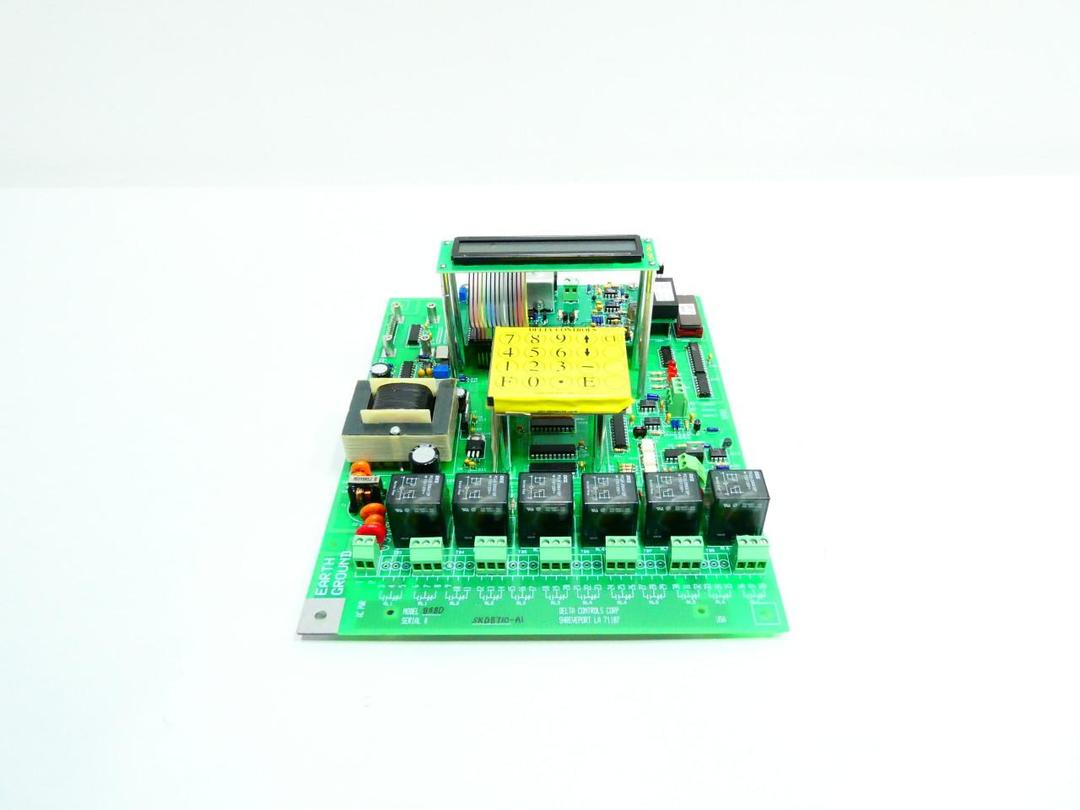DELTA CONTROLS CORP 858D ULTRASONIC LEVEL TRANSMITTER BOARD REV C
