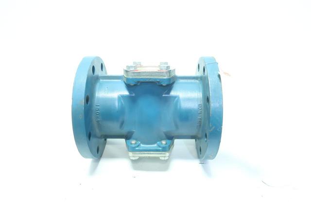 OPW 1423TFJP VISI-FLO STEEL FLANGED 4IN FLOW INDICATOR