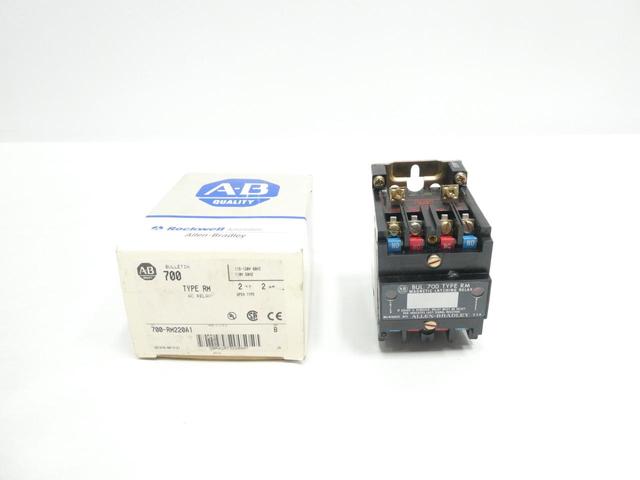 ALLEN BRADLEY 700-RM220A1 115-120V-AC CONTROL RELAY