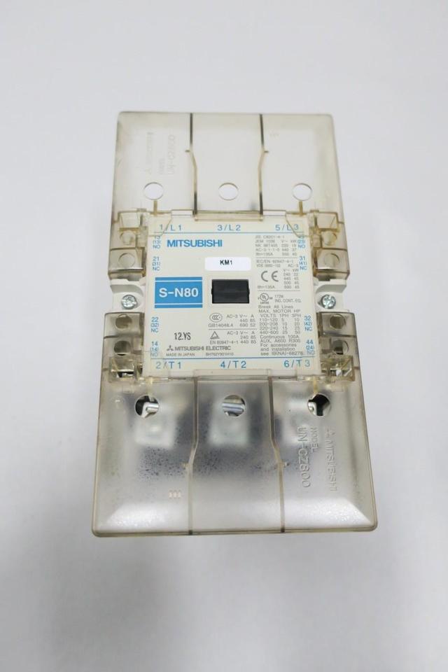 MITSUBISHI S-N80 AC CONTACTOR 380-440V-AC 100A AMP 50HP