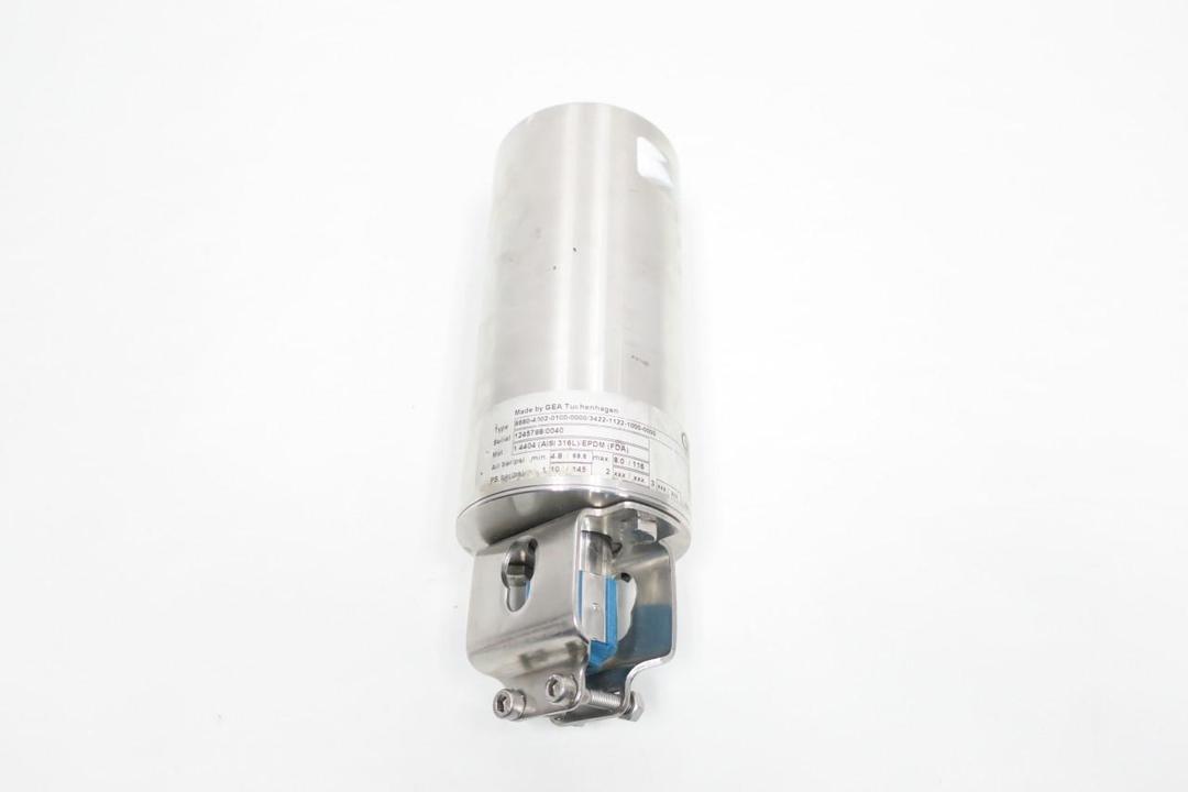 GEA TUCHENHAGEN 8880-4002-0100-0000/3422-1122-1000 STAINLESS SANITARY ACTUATOR