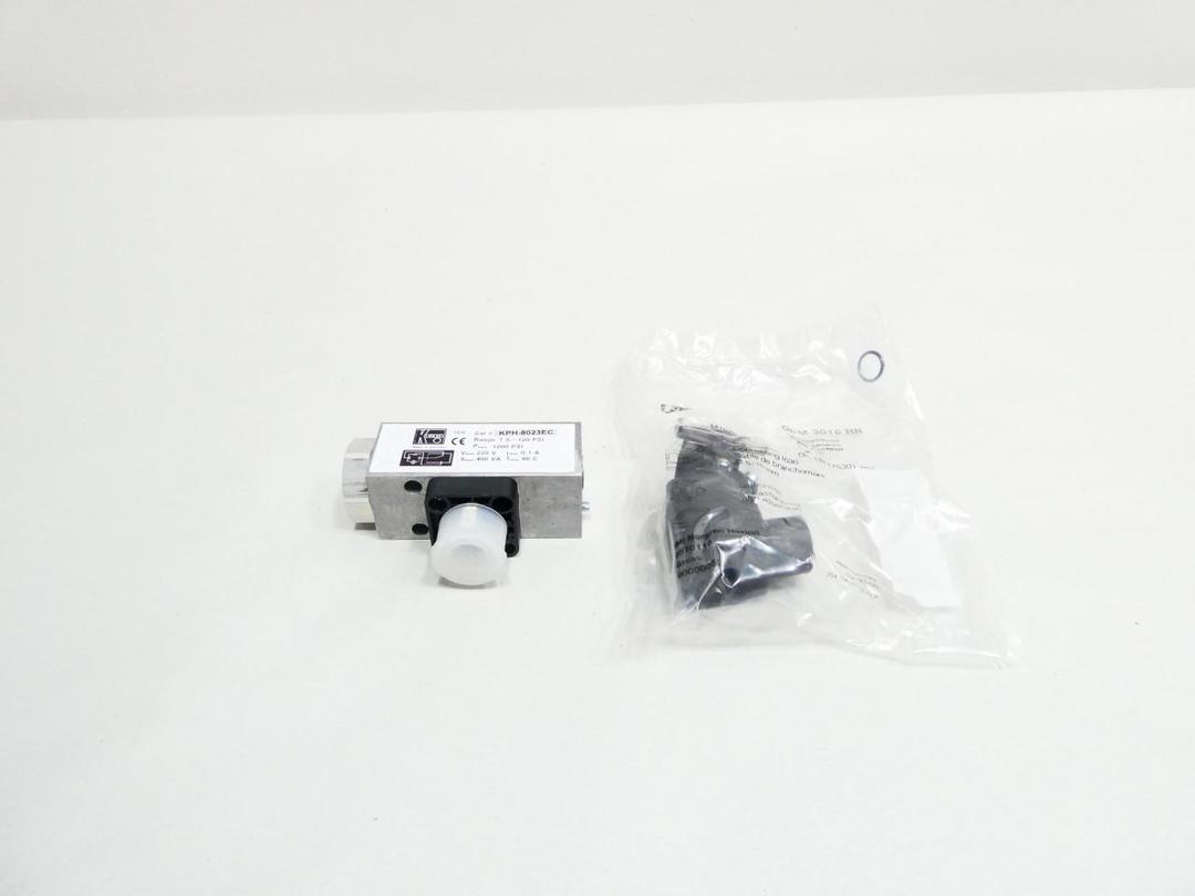 KOBOLD KPH-8023EC COMPACT PRESSURE SWITCH 7.5-120PSI 220V-AC