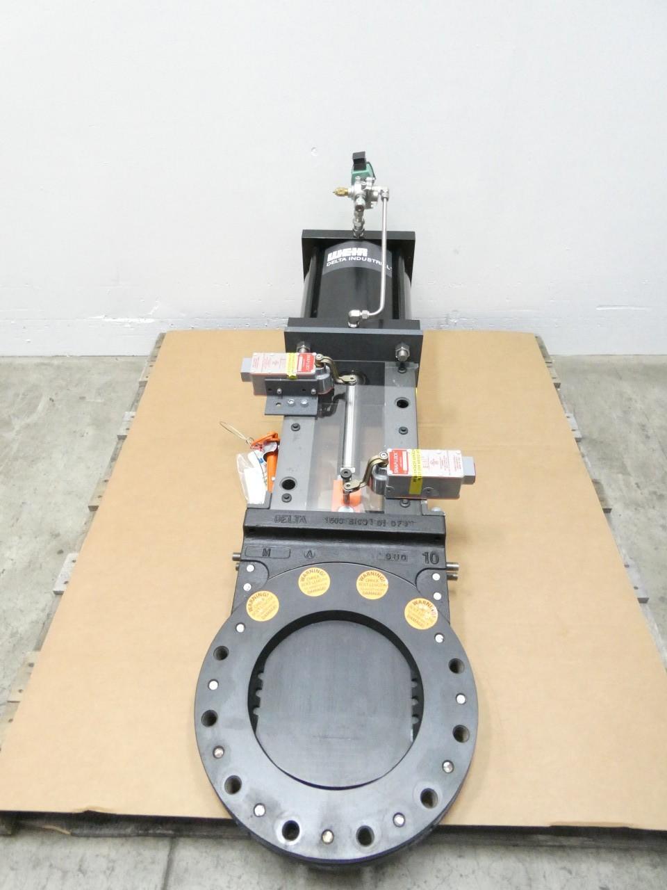 WEIR 150-10-SS-17-E5/1-PC-F4-F6L-F8-F15-F16-F18-F99 KNIFE GATE VALVE 10IN
