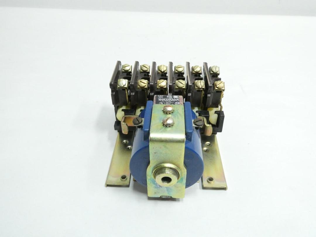 SYLVANIA 4U6-5 CONTROL RELAY 120V-DC