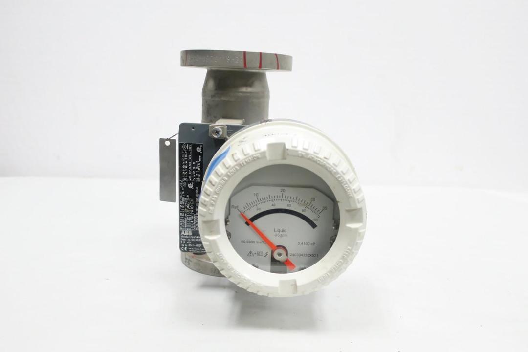 ABB FAM541A2F4F1 STAINLESS CONE VARIABLE AREA FLOW METER 1-1/2IN 150