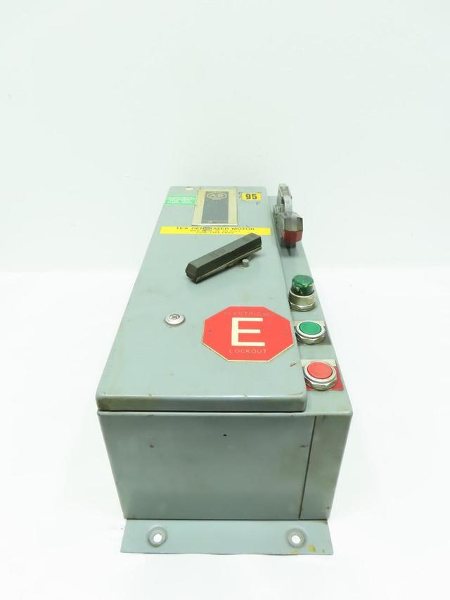 ALLEN BRADLEY 512-BDB-6-24 COMBINATION STARTER SIZE 1 509-BOD-18A 120V-AC