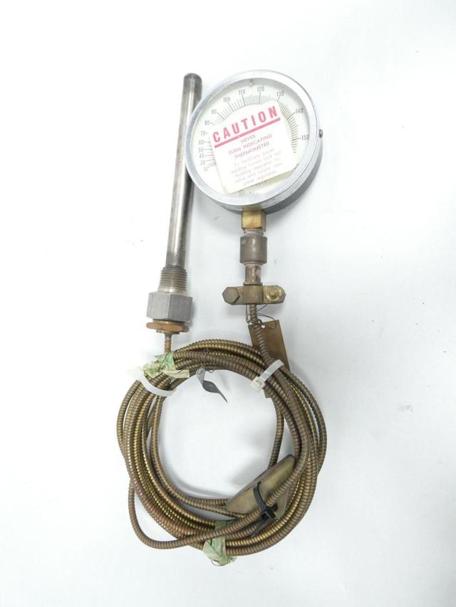 ROBERTSHAW 94743-A2 GAS ACTUATED THERMOMETER 3-1/2IN 6IN 10-160F