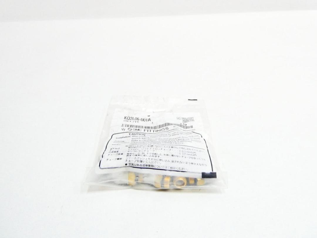 PACK OF 10 SMC KQ2L06-U01A ELBOW FITTING 6MM