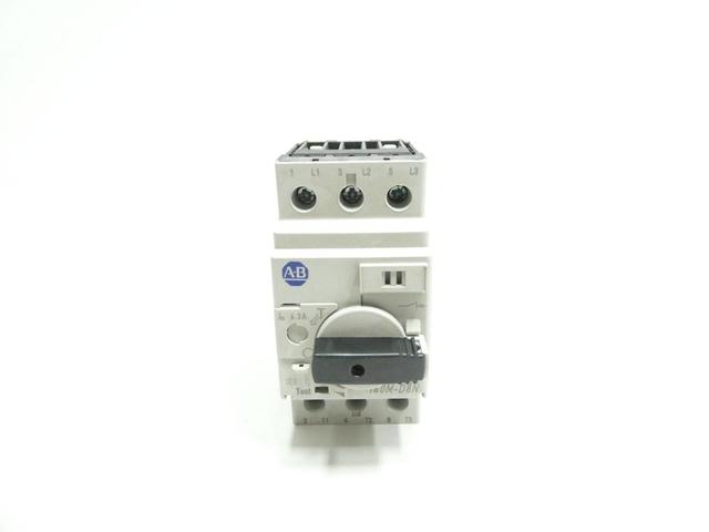 ALLEN BRADLEY 140M-D8N-B63 MANUAL STARTER 6.3A AMP 5HP