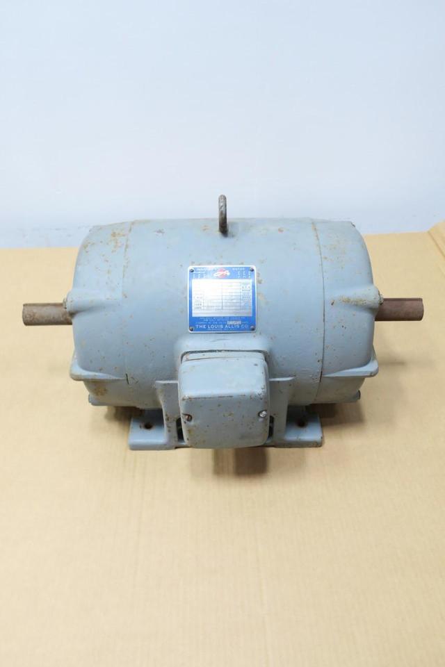 LOUIS ALLIS COGX AC MOTOR 256U 3PH 10HP 1760RPM 220/440V-AC