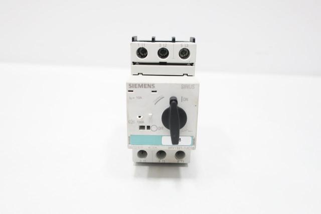 SIEMENS 3RV1321-1JC10 MANUAL STARTER 10A AMP 7-1/2HP